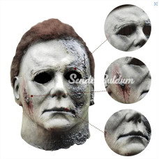 Michael Myers Lateks Maske  Michael Myers Et Maske Kafaya Tam Geçmeli