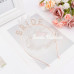 Rose Gold Renk Bekarlığa Veda Kristal Taş Bride Tacı İthal 16x10 Cm
