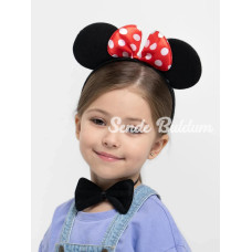 Minnie Mouse Kostüm Seti Taç Kuyruk Papyon Gösteri Seti Minnie Mouse Kostüm Seti Taç Kuyruk Papyon Gösteri Seti