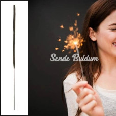 Uzun Tel Maytap Pasta Maytabı Kına Gecesi Bekarlığa Veda Maytap 40 Cm 5 Adet