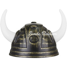 Viking Başlığı Asteriks Başlığı Altın Renk