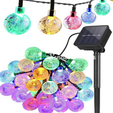 7m 50 Led Rgb Solar