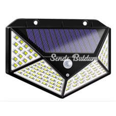 Solar Hareket Sensörlü Du Lambası 100 Led Mz303 Solar Hareket Sensörlü Du Lambası 100 Led Mz303