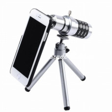 İphone55si̇phone4.4s Için Alüminyum 14x Optik Zoom Yakından Görüntü Çekme Dürbün