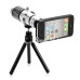 İphone55si̇phone4.4s Için Alüminyum 14x Optik Zoom Yakından Görüntü Çekme Dürbün