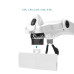 5 Lens 1.0x3.5x 2led Işıklı  Ile Ayarlanabilir Gözlük Büyüteç9892b2