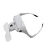 5 Lens 1.0x3.5x 2led Işıklı  Ile Ayarlanabilir Gözlük Büyüteç9892b2