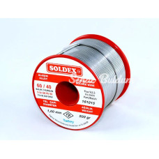 6040 Lehim Teli 500 Gr 0.50 Mm  Sn:60 / Pb:40