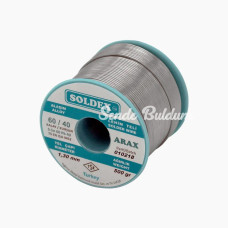 Arax 6040 Lehim Teli 500 Gr 1.3 Mm  Sn:60 / Pb:40