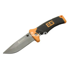 Bear Grylls 113 Turuncu Kamp Çakı 21cm  Manuel Kemerlikli