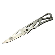 1606 Metal Mini Çakı 14 Cm Manuel Kemerlikli