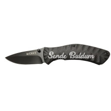 Crkt İncendor 2078 Bk Siyah Kamp Çakı 175cm  Manuel Plastik Sap Kemerlikli