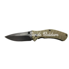 Crkt İncendor 2078 Gri Kamp Çakı 175cm  Manuel Plastik Sap Kemerlikli