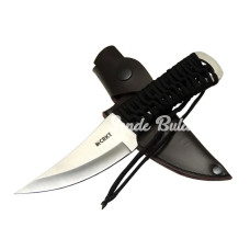 Crkt Scrub Fixed 2712 Wy Kamp / Outdoor Bıçak 225cm  İpli Sap Deri Kılıflı
