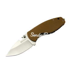 Crkt 3329 Brw Heat Kamp Çakı 18cm  Metal Sap Kılıflı Açacaklı Perçinli