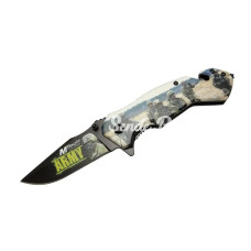 4 23 3 Army Kurtarma / Kamp Çakı 20cm  Yarı Otomatik Kemerlikli Cam Kırma Ve İp Kesme Aparatlı