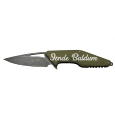 Crkt Dıvısıon 4415 Grn Kamp / Outdoor Çakı 21 Cm  Yarı Otomatik Kemerlikli Kutulu