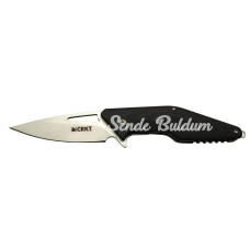 Crkt Division  4415 Bk Siyah Kamp / Outdoor Çakı 21cm  Yarı Otomatik Kemerlikli Kutulu
