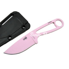 İzula Esee 51455pnk Pembe Kamp Bıçağı 16 Cm  Komple Metal Plastik Kılıflı