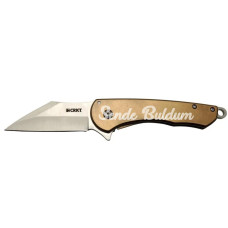 Crkt Jettison 6820 Brw Kahverengi Kamp / Outdoor Çakı 185cm  Yarı Otomatik Kemerlikli Kutulu