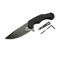 Zero Error 712 Black Çakı 22 Cm Manuel Kemerlikli