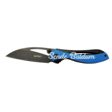 Crkt Pleroma 821a Bl Mavi Kamp / Outdoor Çakı 18cm  Manuel Kemerlikli Kutulu