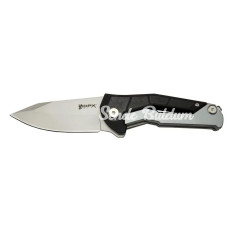 Dpxgear Sugga 915b Bk Siyah Ampamp Beyaz Kamp / Outdoor Çakı 175cm  Yarı Otomatik Kemerlikli Kutulu