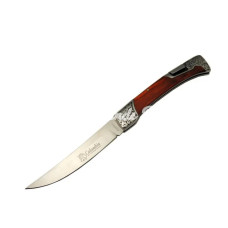 A 3165 A Kamp Çakı 24 Cm  Ahşap Metal Saplı Kemerlikli