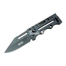 Sog Ac77bk Siyah Yaprak Kamp Çakı 15 Cm  Metal Sap Kılıflı
