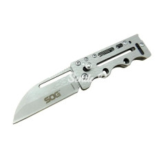 Sog Ac78 Gri Yaprak Kamp Çakı 145 Cm  Metal Sap Kılıflı