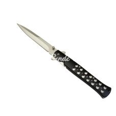 Çakı Metal Siyah 225 Cm Yarı Otomatik  Kemerlikli