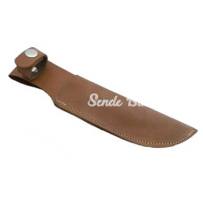 Hakiki Deri Uzun Bıçak Kılıfı 27 Cm Kemerlikli