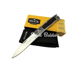 Knives Bk001brv Kamp Çakı 23 Cm  Metal Kauçuk İşlemeli Sap Kılıflı