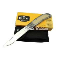 Knives Bk009wy Kamp Çakı 23 Cm  Sedef Ampamp Metal Saplı Kılıflı Kutulu