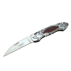 Cr 0124 Rd Kamp Çakı 20 Cm  Metal Desenli Sap Kılıflı Kutulu