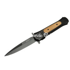 Çakı Black 22 Cm Yarı Otomatik  Kemerlikli