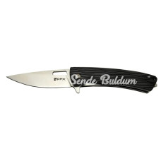 Dpx Gear Aculus F004 Bk Siyah Kurtarma / Kamp Çakı 18cm  Yarı Otomatik Cam Kırma Aparatlı Kemerlikli Kutulu