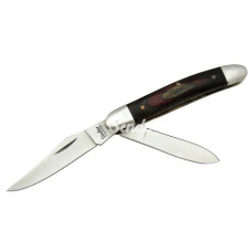 K21 Linder Çiftli / Çift Ağızlı Çakı 145 Cm  Ahşap Saplı Manuel