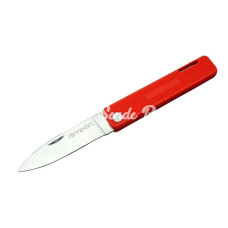 Remixon K200red Kamp / Bahçe Çakı Kırmızı 18 Cm  Manuel Plastik Sap