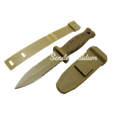 Knives S30v Haki Av Bıçağı 22cm  Testere Detaylı Kılıflı