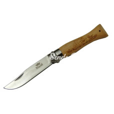 T0195 Bahçe Çakı 16 Cm  Ahşap Sap Bilezikli Kılıflı