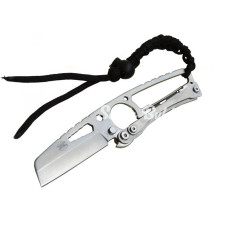 Gear Hit Cutter Tx01 Outdoor Kamp Bıçağı Metal 19 Cm  İpli Sap Kılıflı