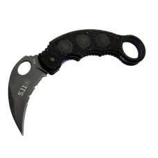 X14 5.11 Siyah Karambit Koleksiyon Çakı 16 Cm  Plastik Sap