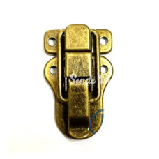 Sandık Kutu Klipsi Ön Kilidi  48x30mm Antik 100 Adet