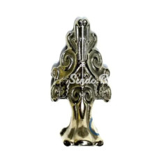 Lükens Sandık Ayağı Kutu Ayak 4 Cm  Nikel