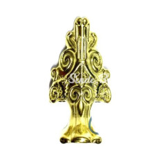 Lükens Sandık Ayağı Kutu Ayak 4 Cm  Sarı