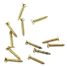 Klips Menteşe Ayak Ağaç Sunta Vidası 22x13 Mm  Sarı 1000 Adet