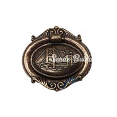 Dekoratif Zamak Sarkaç  Büyük Kulp Eskitme 1 Adet