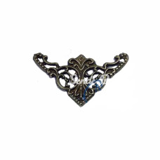 Dekoratif Köşe Süsü Köşelik  Küçük 19x34mm Antik 100 Adet