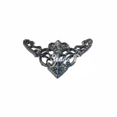 Dekoratif Köşe Süsü Köşelik  Küçük 19x34mm Nikel 100 Adet